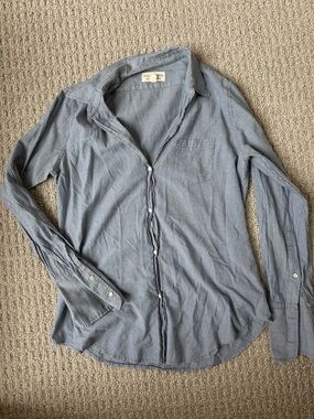 Nili Lotan 100% Cotton Striped Shirt